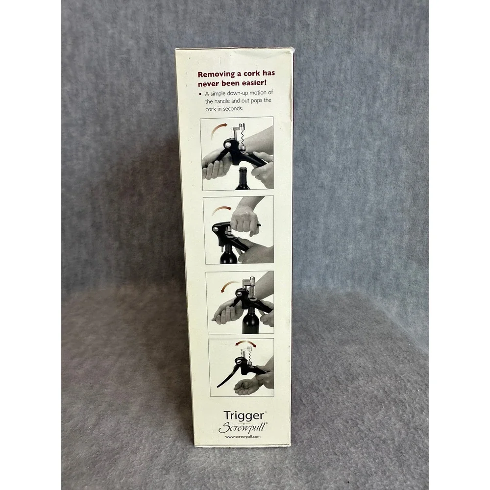 Trigger Corkscrew Wine Opener By Screwpull Williams Sonoma 5 Piece Set‎